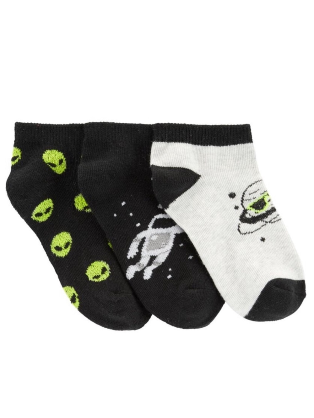 Carter’s Boys Space Astronaut Rocket Planets Aliens Ankle Socks